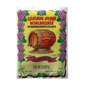 Drożdże winiarskie sherry