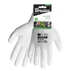 Bradas rękawice Pure White 10