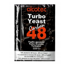 Drożdże Alcotec Turbo Carbon 48